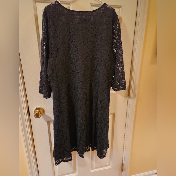 Spense women's Black lace dress size 22W - Picture 4 of 4